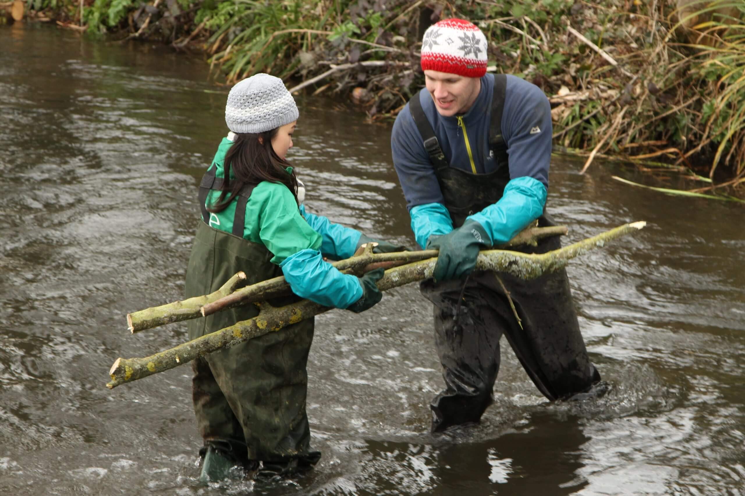 Conservation volunteering - credit Chiltern Rangers CIC