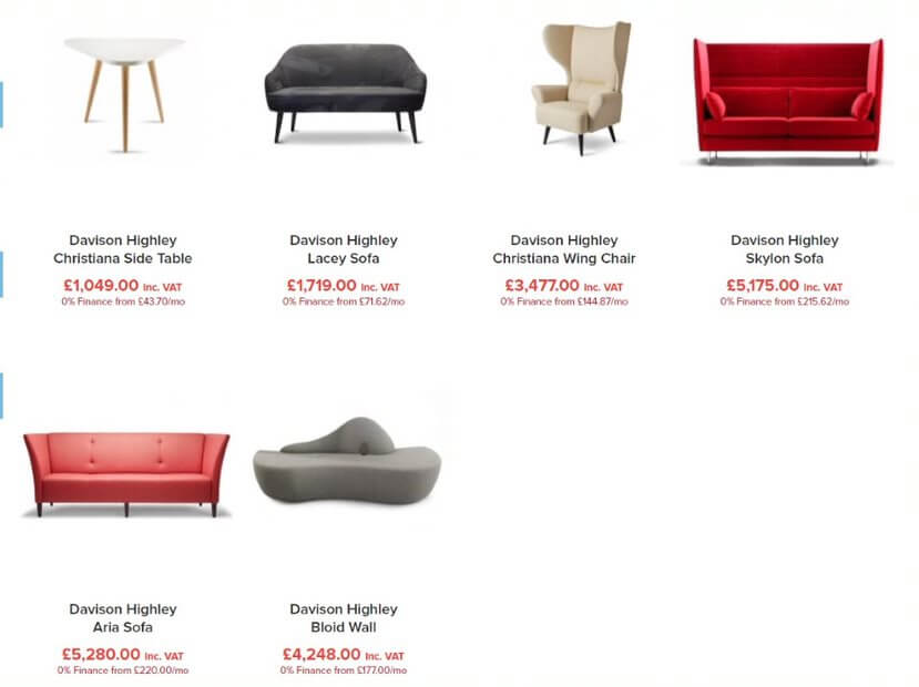 Davison Heighley furniture