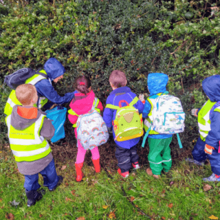 Lee Common Squirrels get to work with Chiltern Rangers!