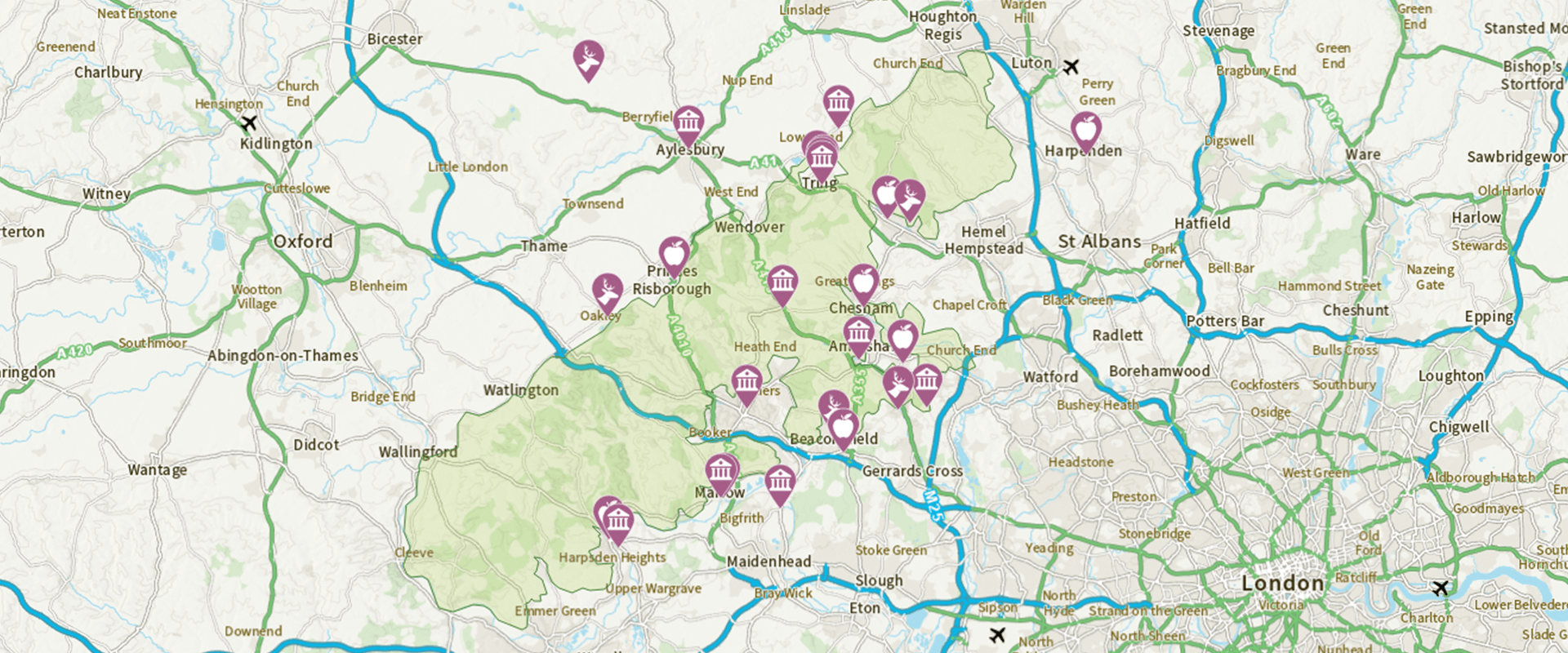 Explore our map