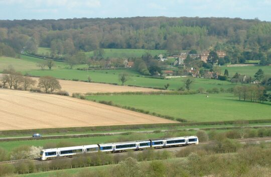 train in Bradenham valley (Peter Goodearl)