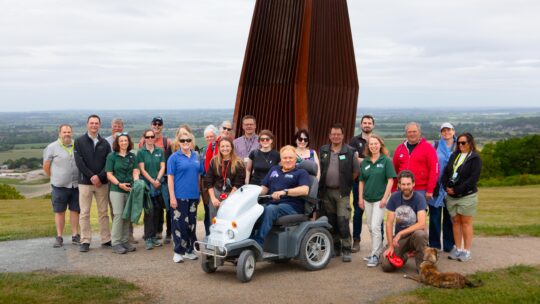New accessible trail and sensory garden launched at Dunstable Downs