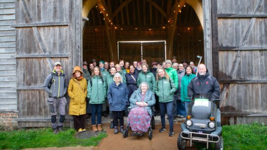 A grand day out for the Chilterns National Landscape team